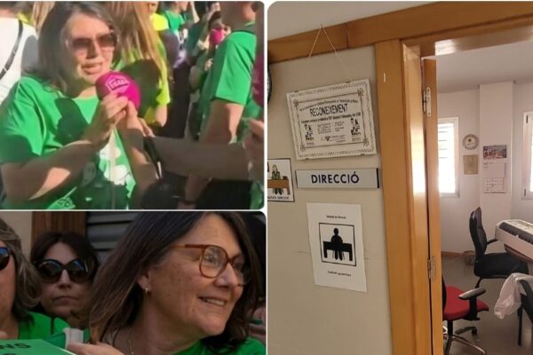 La portavoz de Compromís en Almussafes instala el primer aire acondicionado en su despacho directivo mientras el colegio sigue sin él