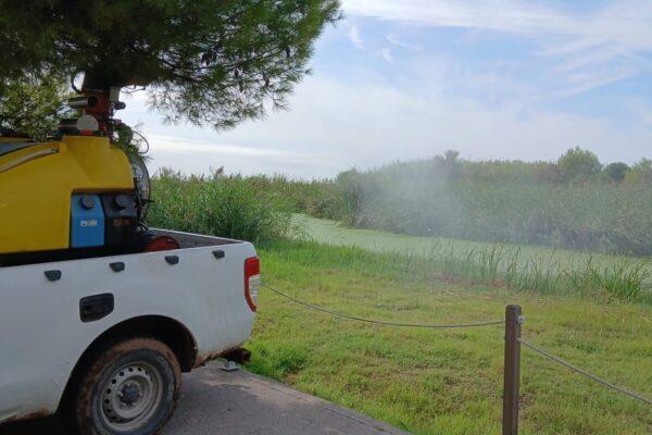 La Diputación refuerza la vigilancia y control de mosquitos tras las recientes lluvias
