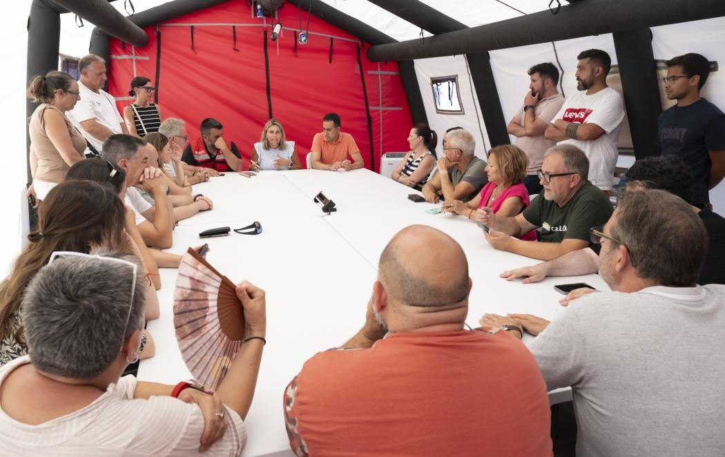 La Diputación de Castellón destina 1,35 millones de euros para apoyar a los municipios dañados por los incendios estivales