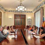 Nuria Martínez se reúne con autoridades judiciales de Castellón para proponer soluciones a la congestión en los juzgados de la provincia