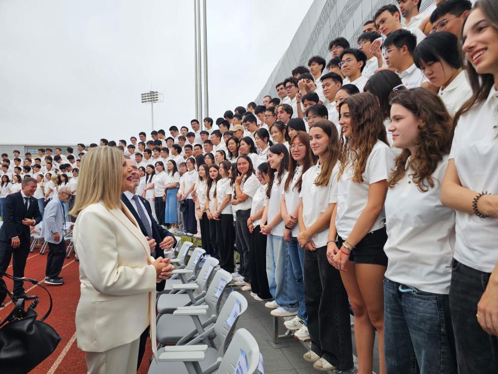 La consellera de Educación inaugura el primer curso del nuevo campus internacional de la UPV en Hangzhou con cerca de 400 estudiantes matriculados