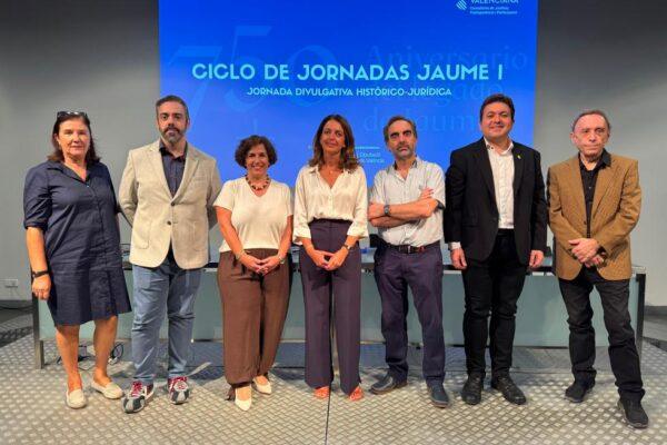 Nuria Martínez destaca la importancia del legado de Jaume I en el origen de las instituciones y la tradición del autogobierno en Valencia