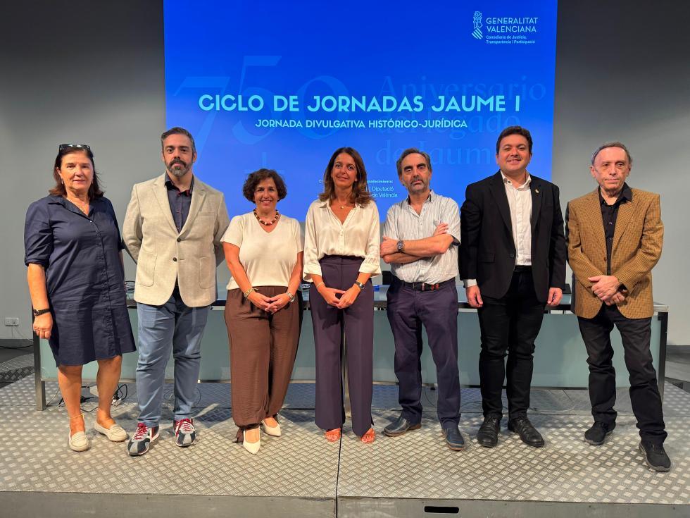 Nuria Martínez destaca la importancia del legado de Jaume I en el origen de las instituciones y la tradición del autogobierno en Valencia