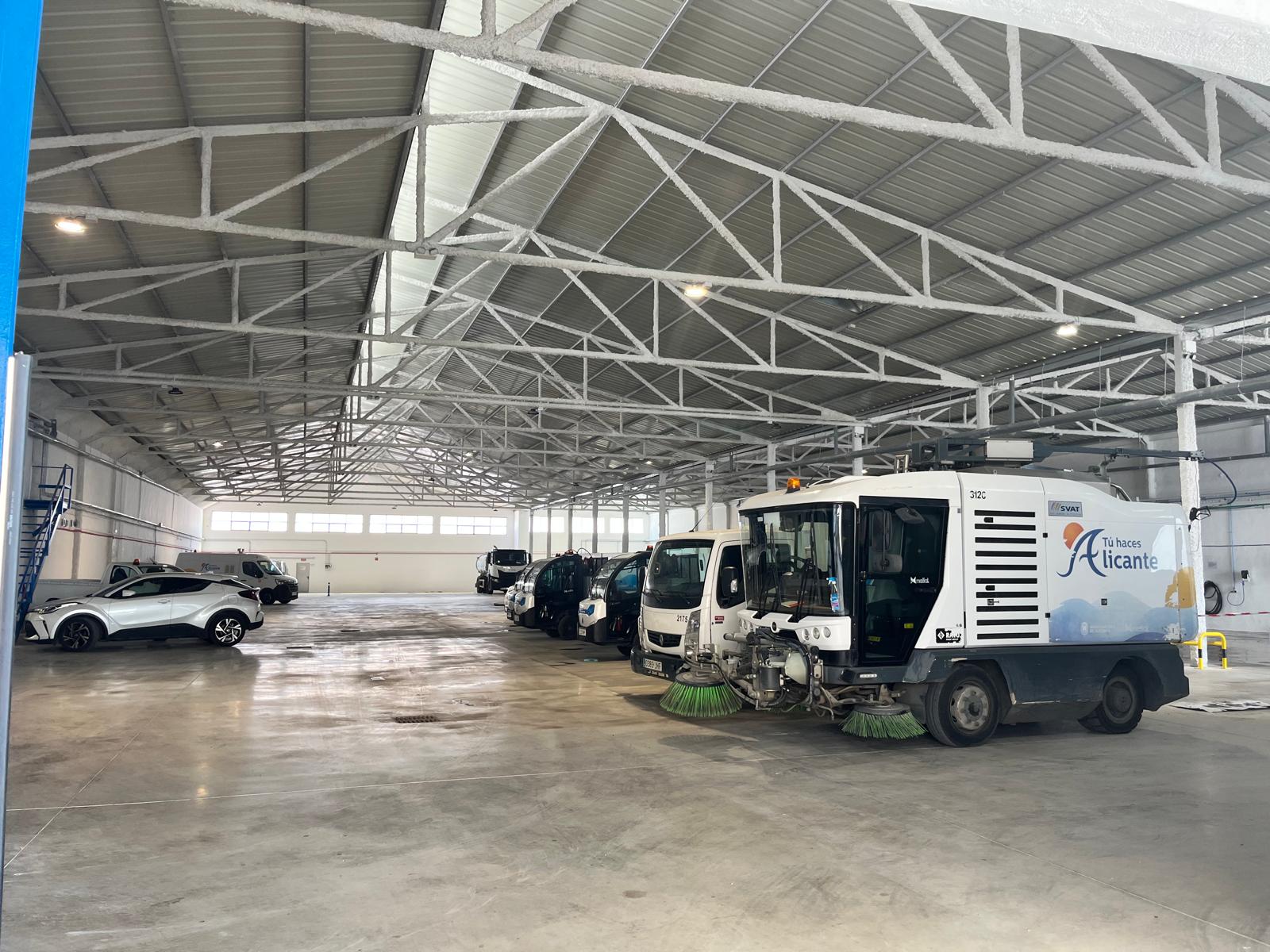 Alicante invierte 2,2 millones en mejorar la logística de limpieza y ampliar su Parque Central