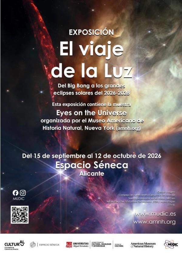 «Explora el Universo en ‘El Viaje de la Luz’ en Espacio Séneca»