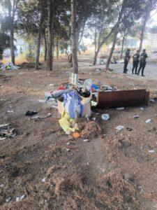 Alicante avanza en la erradicación de asentamientos ilegales: desmantelado un campamento en La Torreta