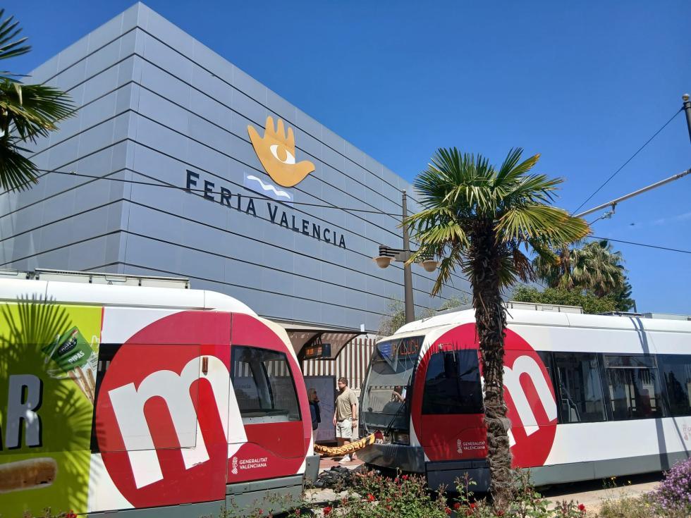 Metrovalencia anuncia servicios especiales del 6 al 8 de octubre para Iberflora y Eurobico en Feria Valencia