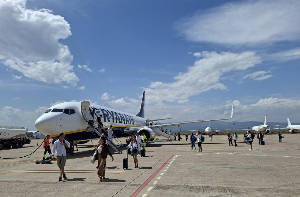 El aeropuerto de Castellón aumenta un 16 % en septiembre y alcanza más de 295.000 pasajeros en