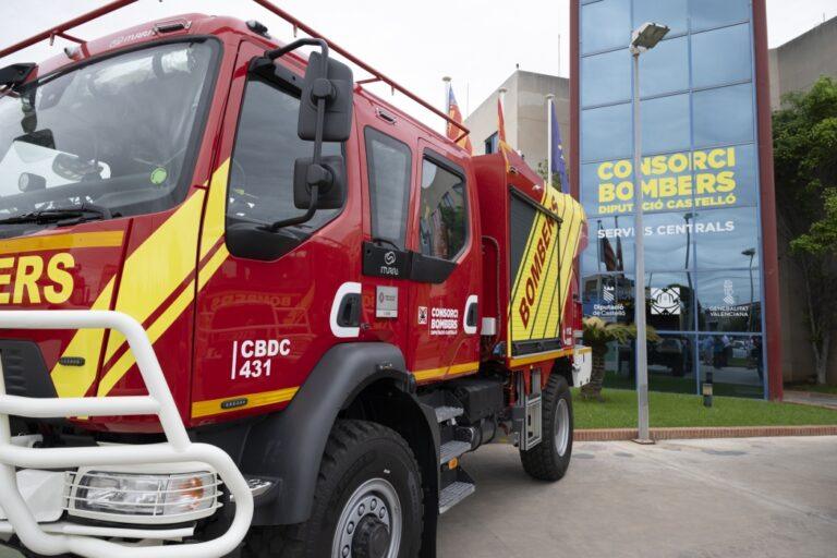 Diputación de Castellón activa dispositivo de bomberos por alerta de fuertes lluvias en 2023