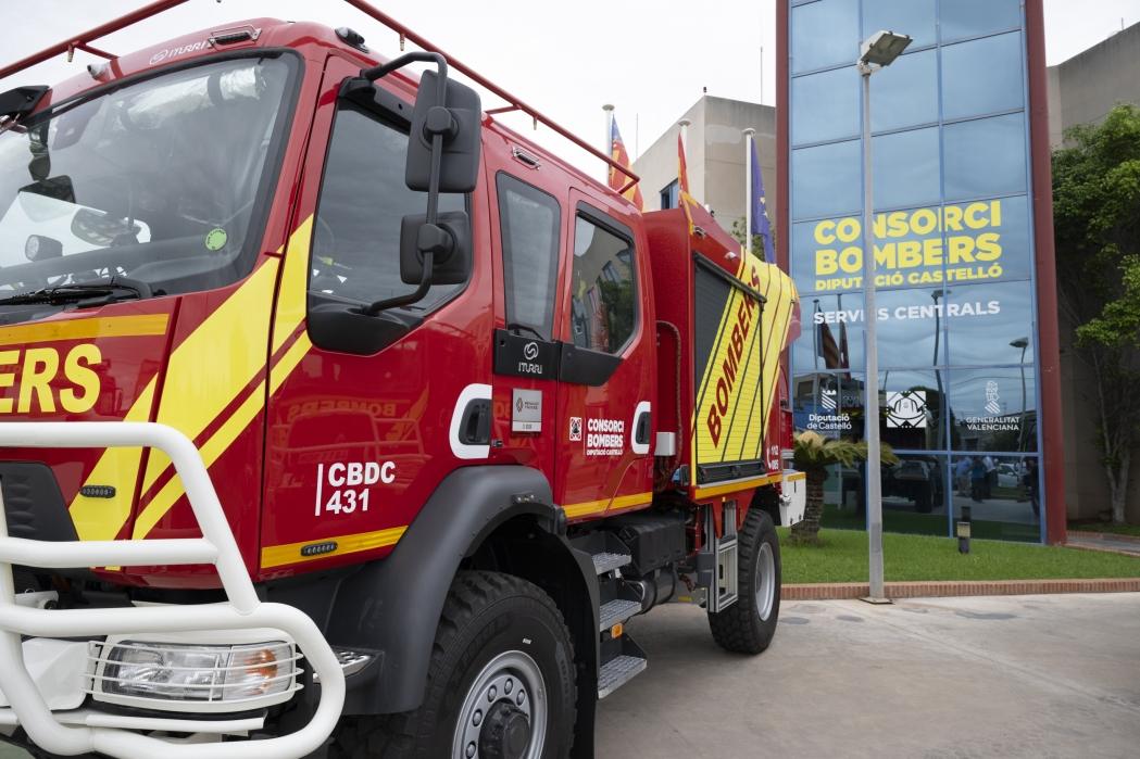 Diputación de Castellón activa dispositivo de bomberos por alerta de fuertes lluvias en