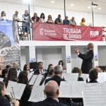 La XXXI trobada de bandes Els Ports – Alt Maestrat reúne a más de 200 músicos de siete bandas en Castellón