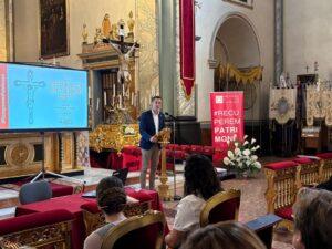 La Diputación de Castellón presenta la imagen restaurada del Santísimo Cristo de la Vall d'Uixó