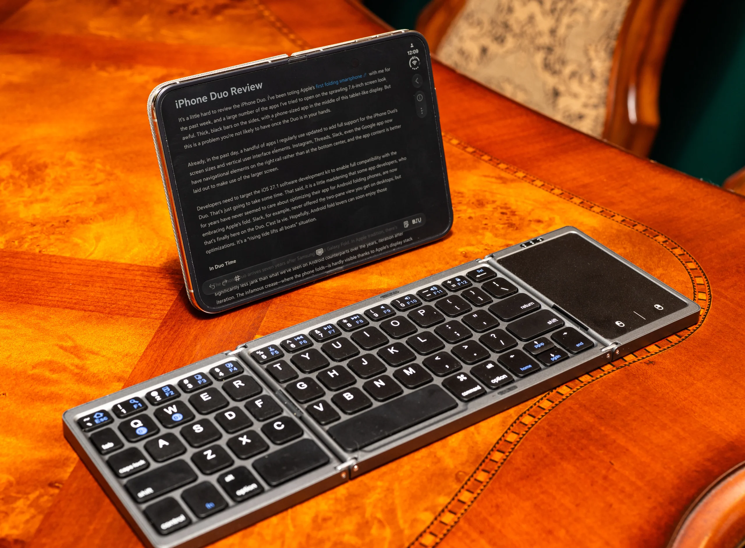 ¿Es posible que el iPhone Duo reemplace a tu laptop?