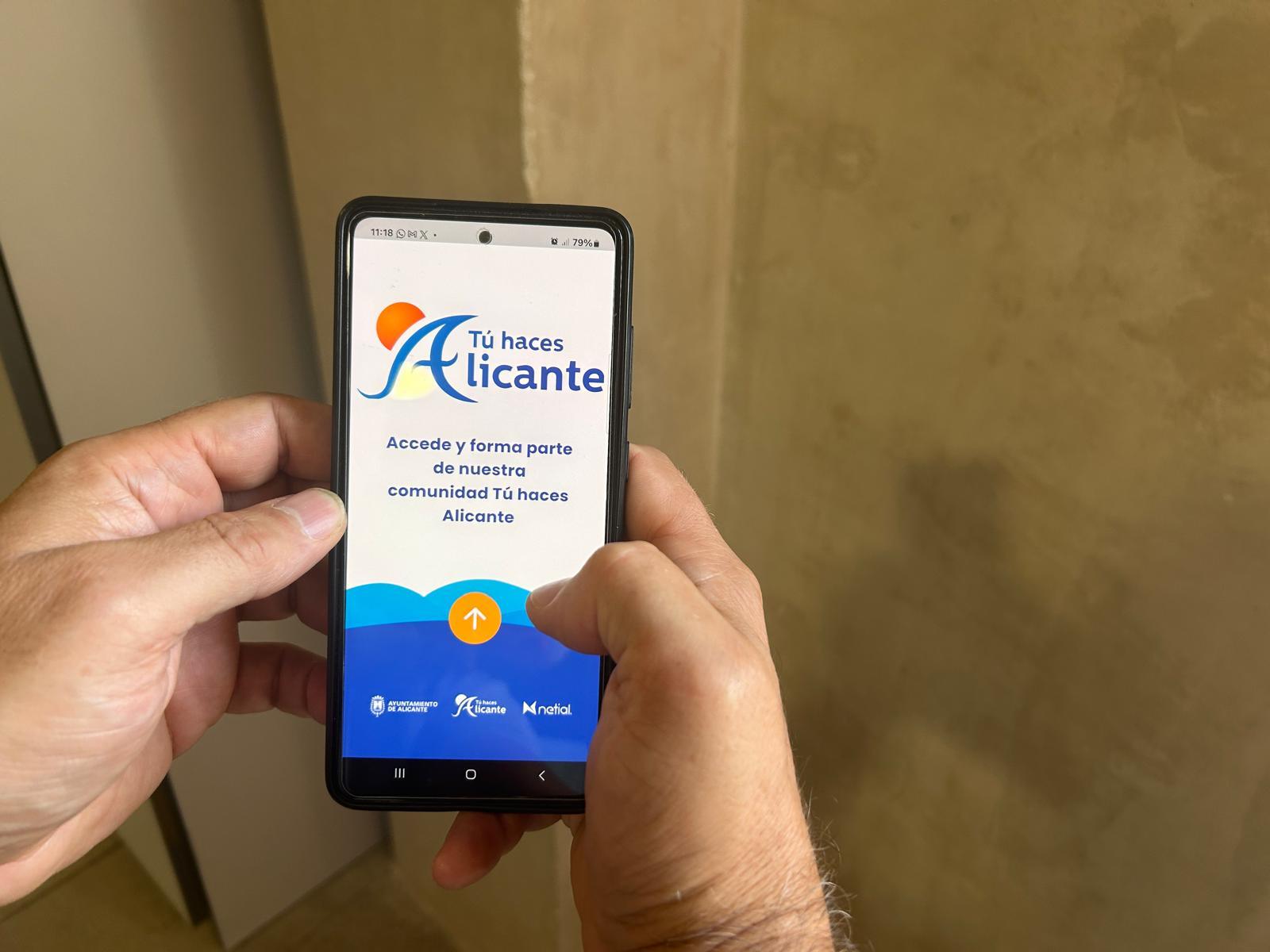 La app 'Tú haces Alicante' alcanza más de 20.000 usuarios y fortalece su canal de comunicación