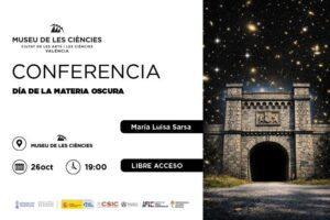 El Museu de les Ciències presenta una conferencia sobre la búsqueda de materia oscura