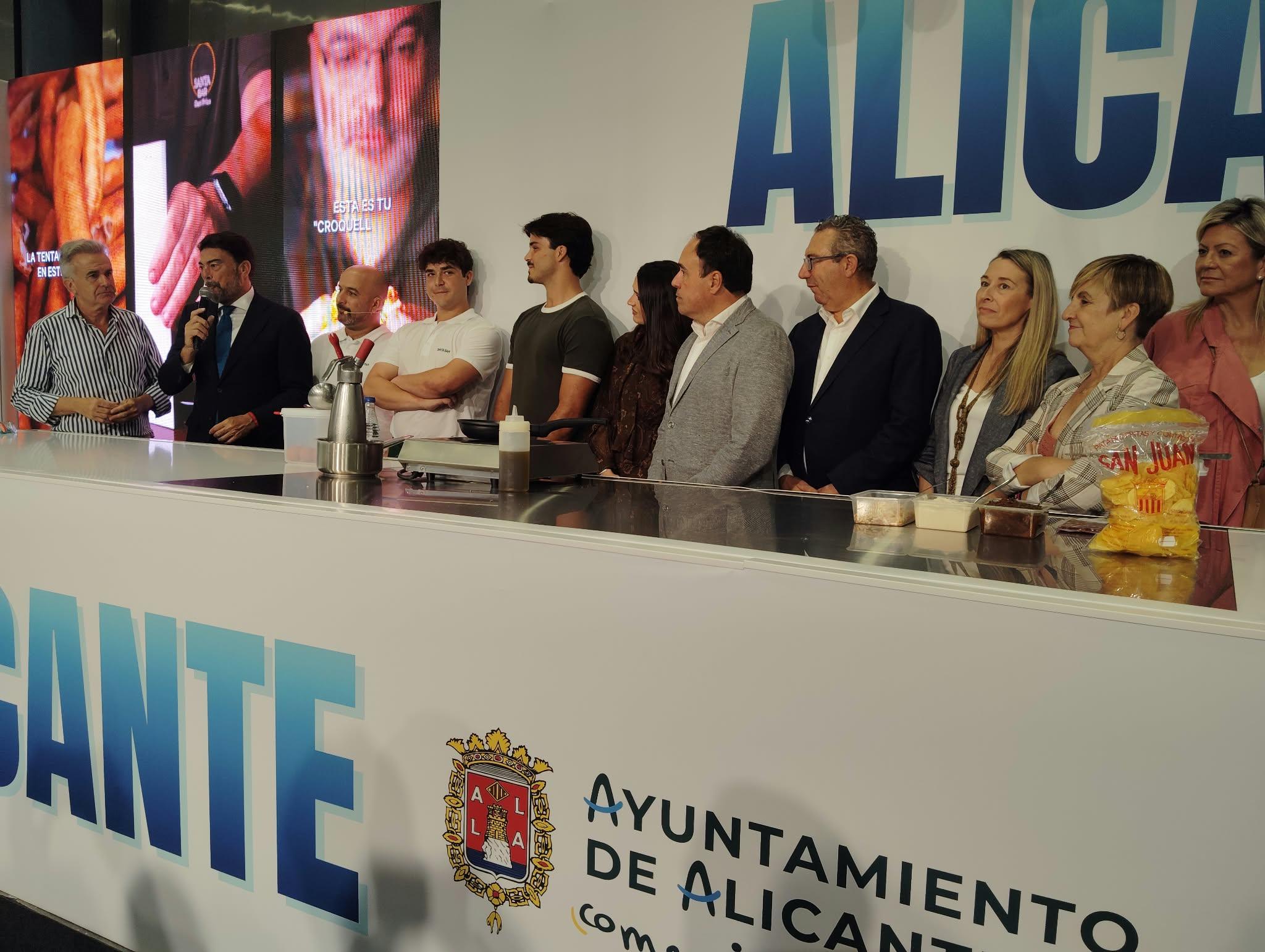 El stand de Alicante atrae a 7.000 visitantes en la feria gastronómica