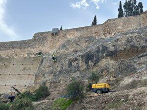 Aprobación del proyecto para consolidar la ladera del Benacantil bajo el Macho del Castillo