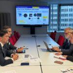 Barcala busca financiación europea en Bruselas para el proyecto Alicante Agua Circular