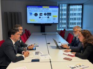 Barcala busca financiación europea en Bruselas para el proyecto Alicante Agua Circular